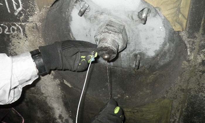 衝撃弾性波法によるロックボルト、グラウンドアンカーの試験:画像3