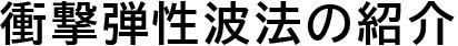 衝撃弾性波法の紹介